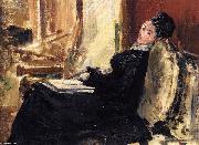 Edouard Manet Jeune femme au livre painting